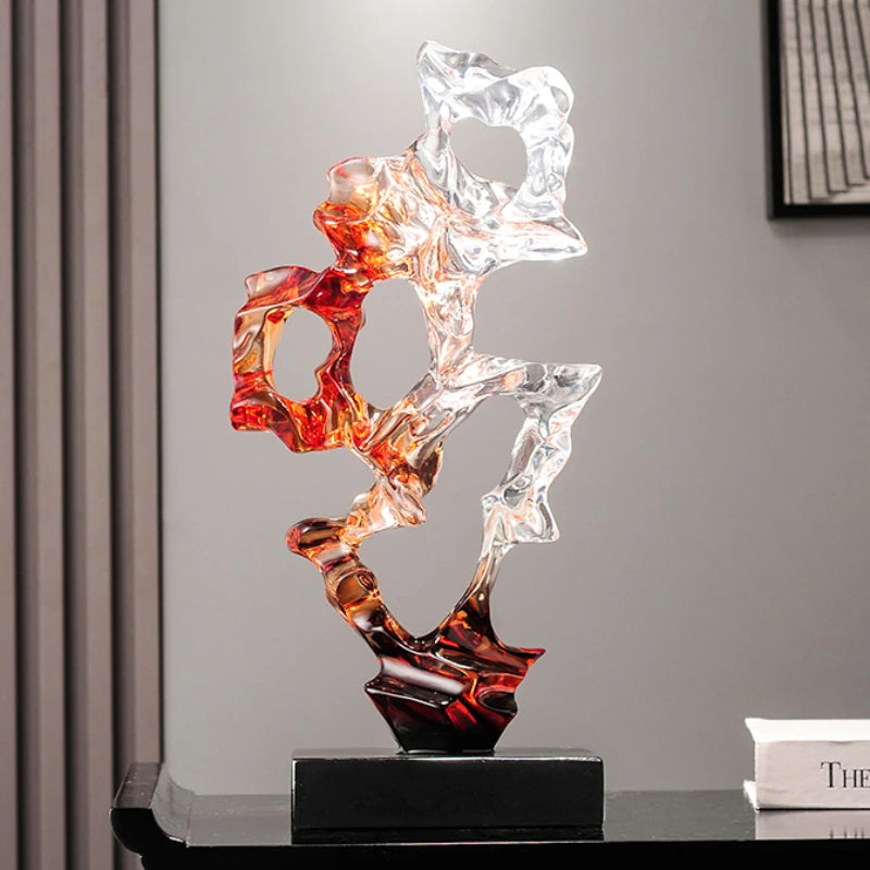 Creative Ornaments Living Room Figurines Aesthetic Cabinet Art Luxury Sculptures Sofa Beside Book Nook Tabletop Home Decoration